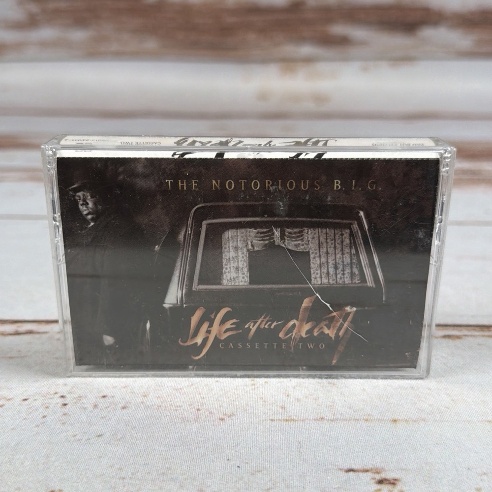 The Notorious BIG Life After Death Cassette Tape 2 Two Bad Boy Records 1997 Rap